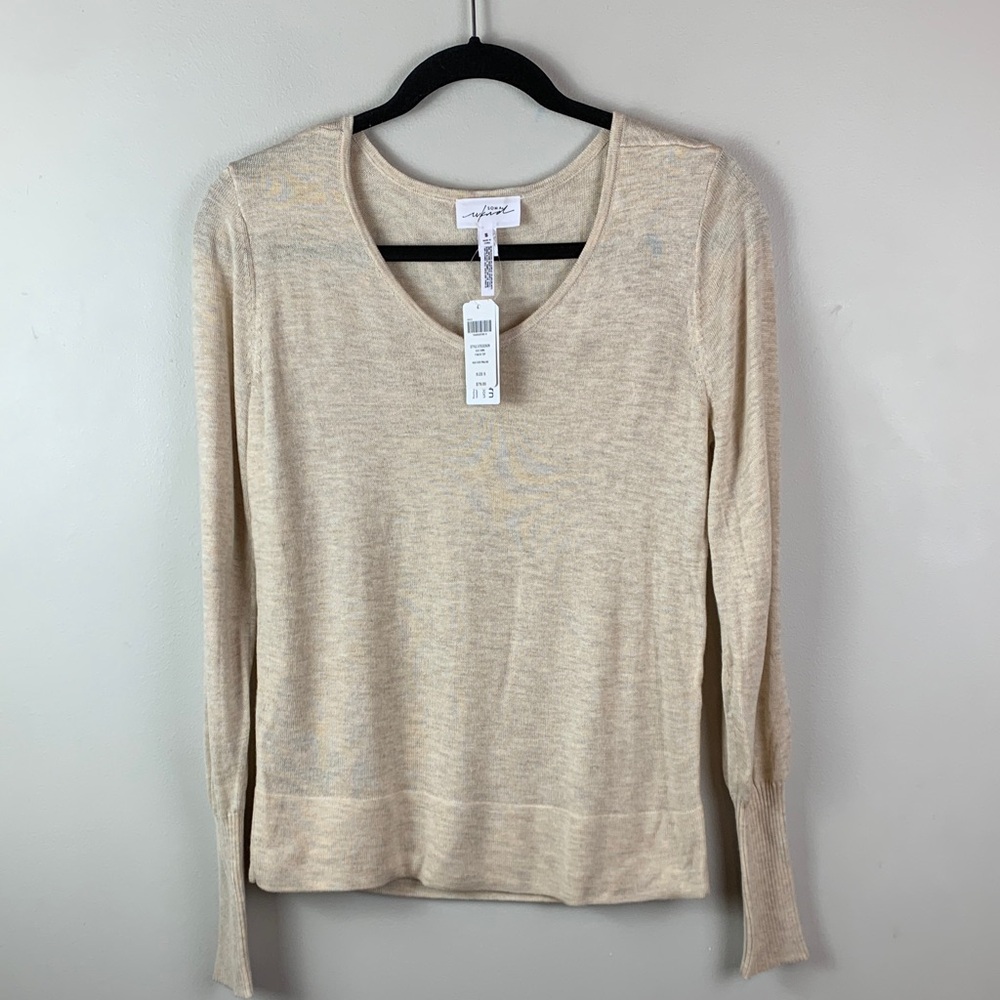 Soma Cream Long Sleeve Top